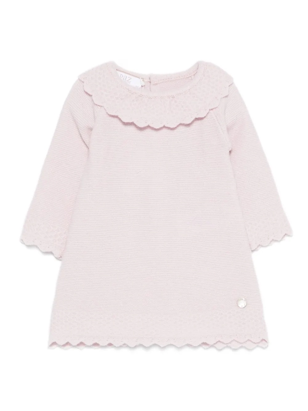 Платье с воротником Питер Пэн и фигурным краем Paz Rodriguez, розовый
Платье с воротником Питер Пэн и фигурным краем Paz Rodriguez, розовый