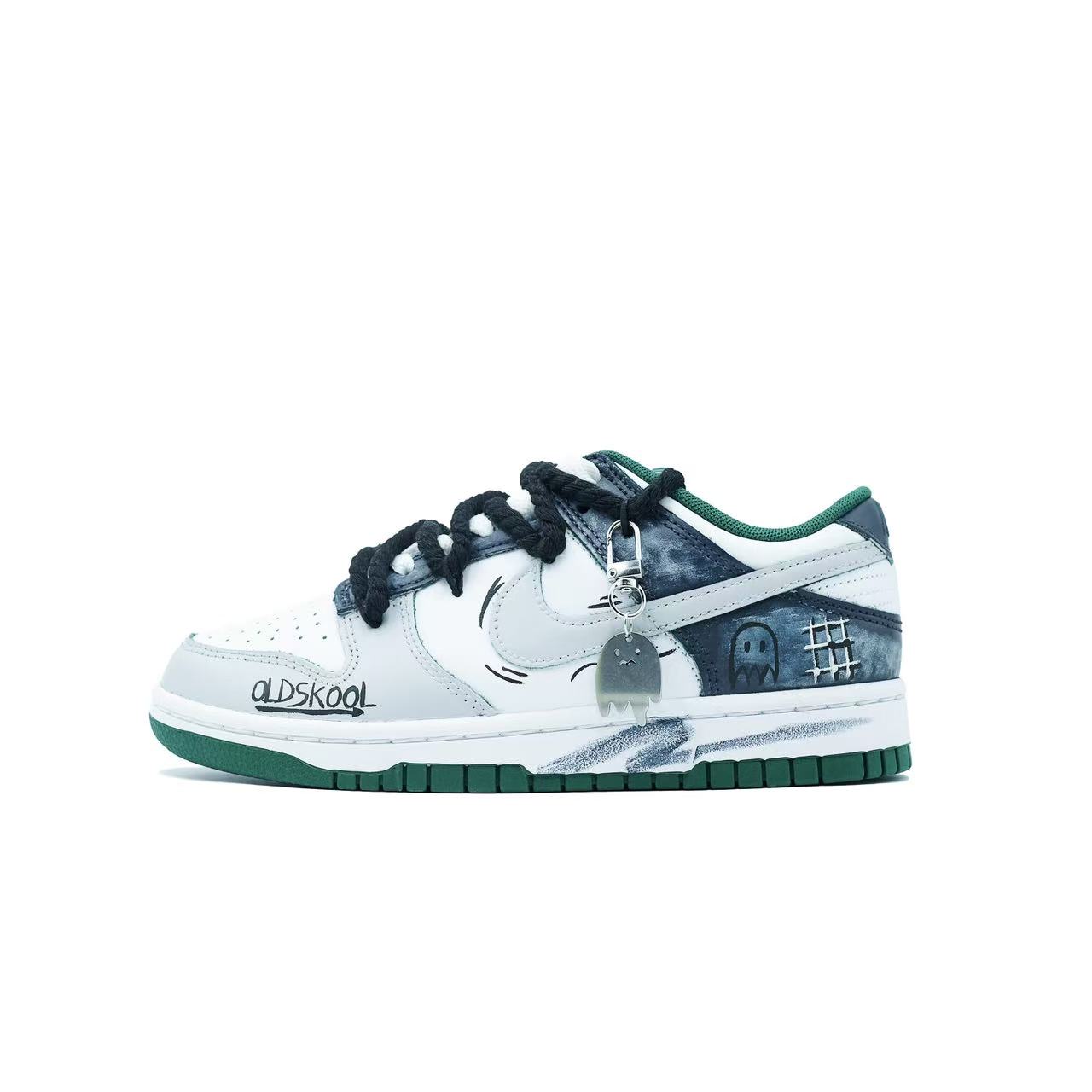 Nike Кроссовки для скейтбординга Dunk Dusty Blue Ghost с устойчивостью к истиранию, низкие, унисекс, сине-серые
Nike Кроссовки для скейтбординга Dunk Dusty Blue Ghost с устойчивостью к истиранию, низкие, унисекс, сине-серые