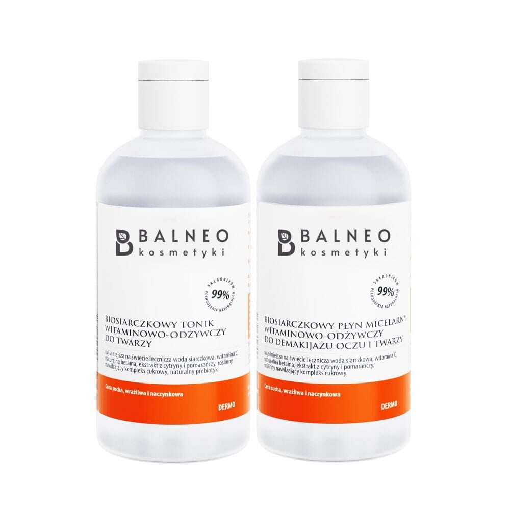 Набор: тоник для лица витаминно-питательный Balneokosmetyki, 300 мл
Набор: тоник для лица витаминно-питательный Balneokosmetyki, 300 мл