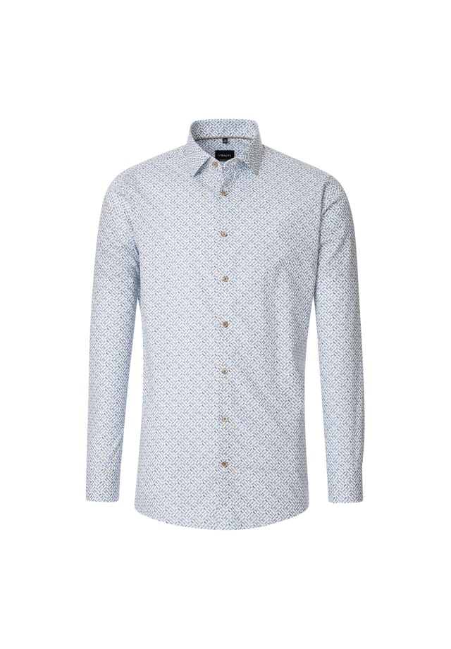 Рубашка с деловым принтом современный крой Venti, голубой
Рубашка с деловым принтом современный крой Venti, голубой