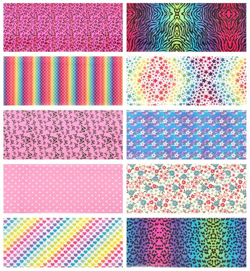 Набор трансферной фольги для нейл-арта, радужные цветы, 10х4 см, 10 шт. Tojato
Набор трансферной фольги для нейл-арта, радужные цветы, 10х4 см, 10 шт. Tojato