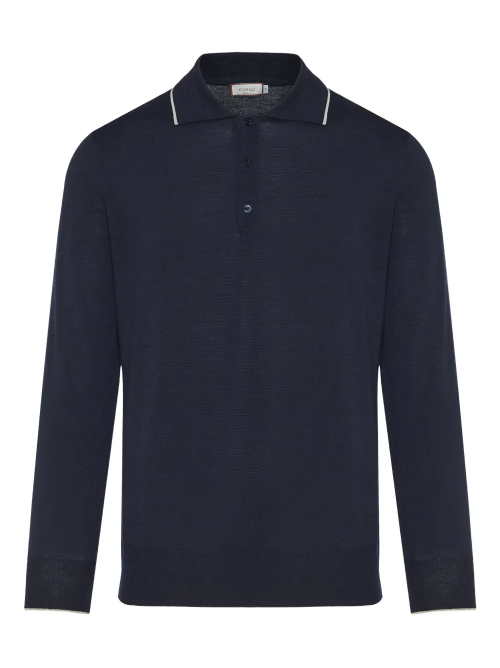 Поло с длинными рукавами Canali, синий
Поло с длинными рукавами Canali, синий