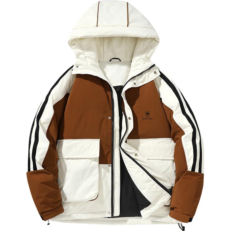 Пуховик Unisex с капюшоном утепленный VanCamel, хаки
Пуховик Unisex с капюшоном утепленный VanCamel, хаки