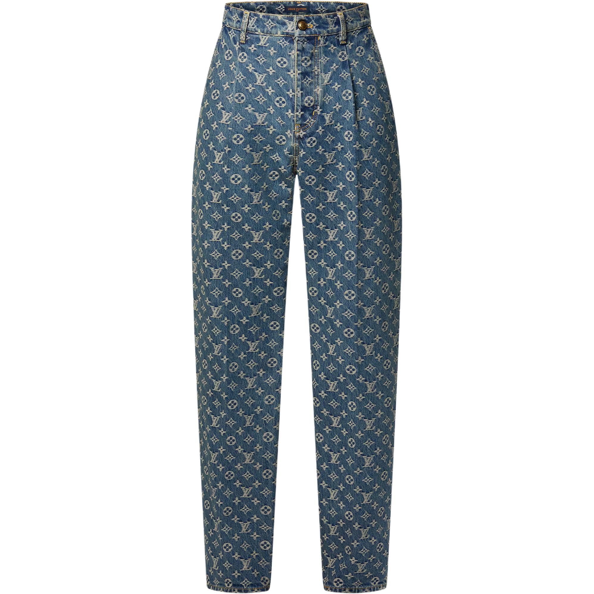 LOUIS VUITTON Монограммные джинсовые брюки tailored
LOUIS VUITTON Монограммные джинсовые брюки tailored