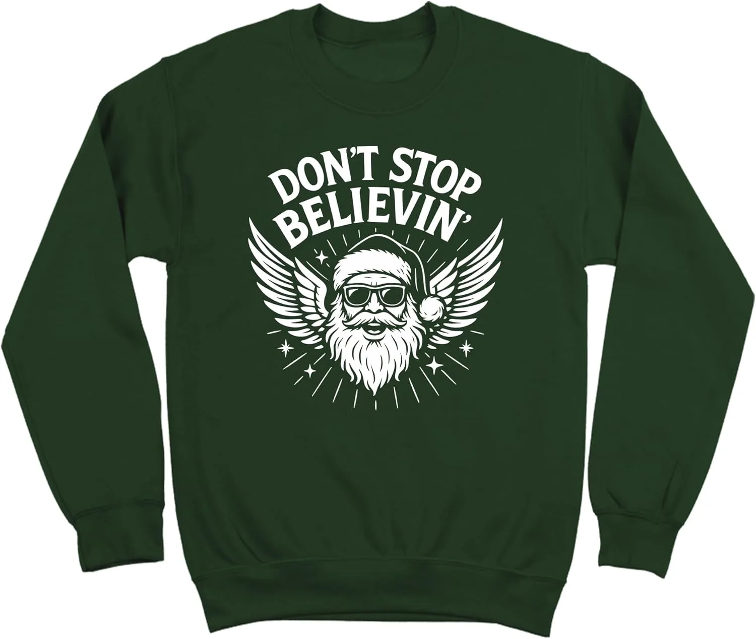 Donkey Tees DONT STOP BELIEVING SANTA ROCKSTAR - забавный рождественский свитшот
Donkey Tees DONT STOP BELIEVING SANTA ROCKSTAR - забавный рождественский свитшот