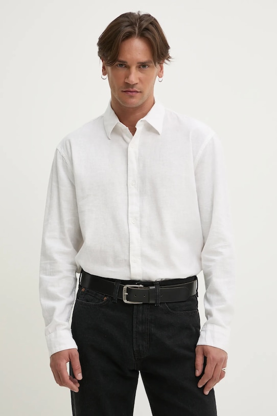 Льняная рубашка Hollister Co., белый
Льняная рубашка Hollister Co., белый
