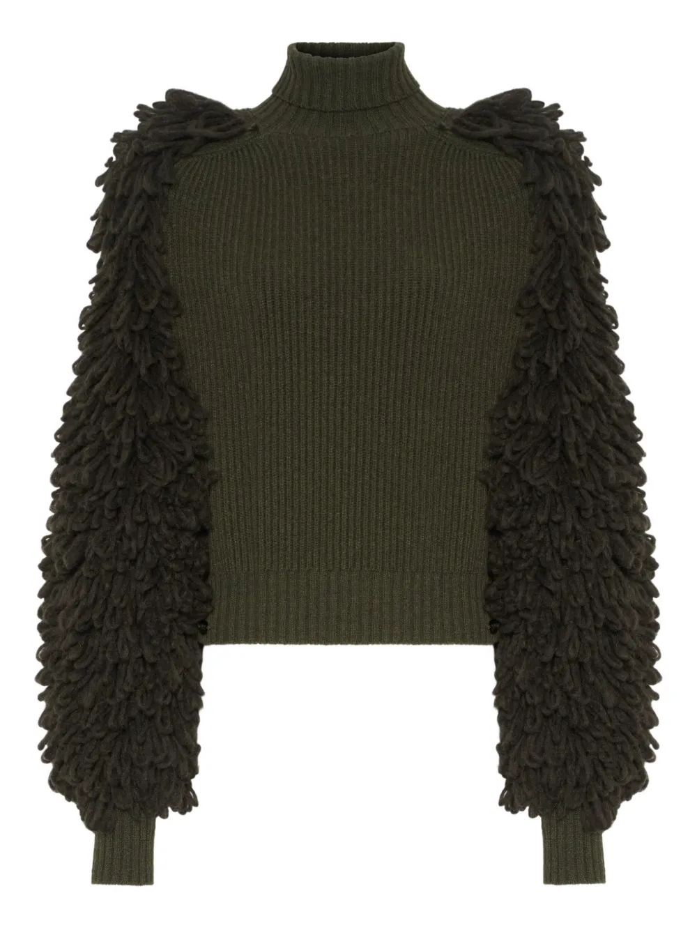 Шерстяной свитер The Bouclette с высоким воротником Jean Paul Gaultier, зеленый
Шерстяной свитер The Bouclette с высоким воротником Jean Paul Gaultier, зеленый