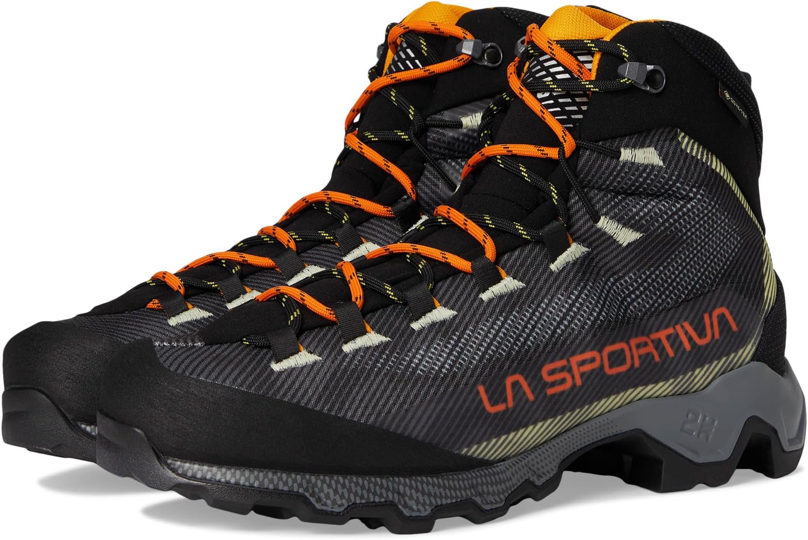 Походные ботинки La Sportiva Aequilibrium Hike GTX, цвет Carbon/Papaya 2
Походные ботинки La Sportiva Aequilibrium Hike GTX, цвет Carbon/Papaya 2
