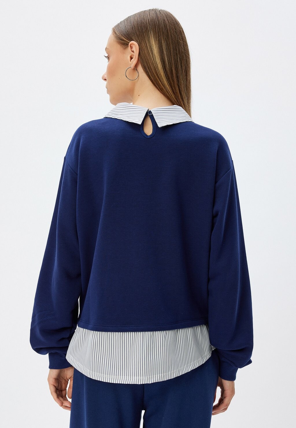 Толстовка OVERSIZED Koton, темно-синий
Толстовка OVERSIZED Koton, темно-синий