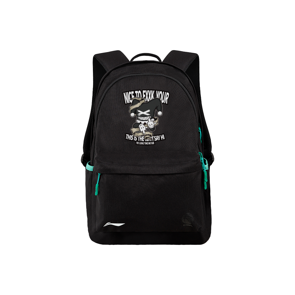 LINING Полиэстеровый рюкзак унисекс черный, Black Quirky Joker Guest
LINING Полиэстеровый рюкзак унисекс черный, Black Quirky Joker Guest