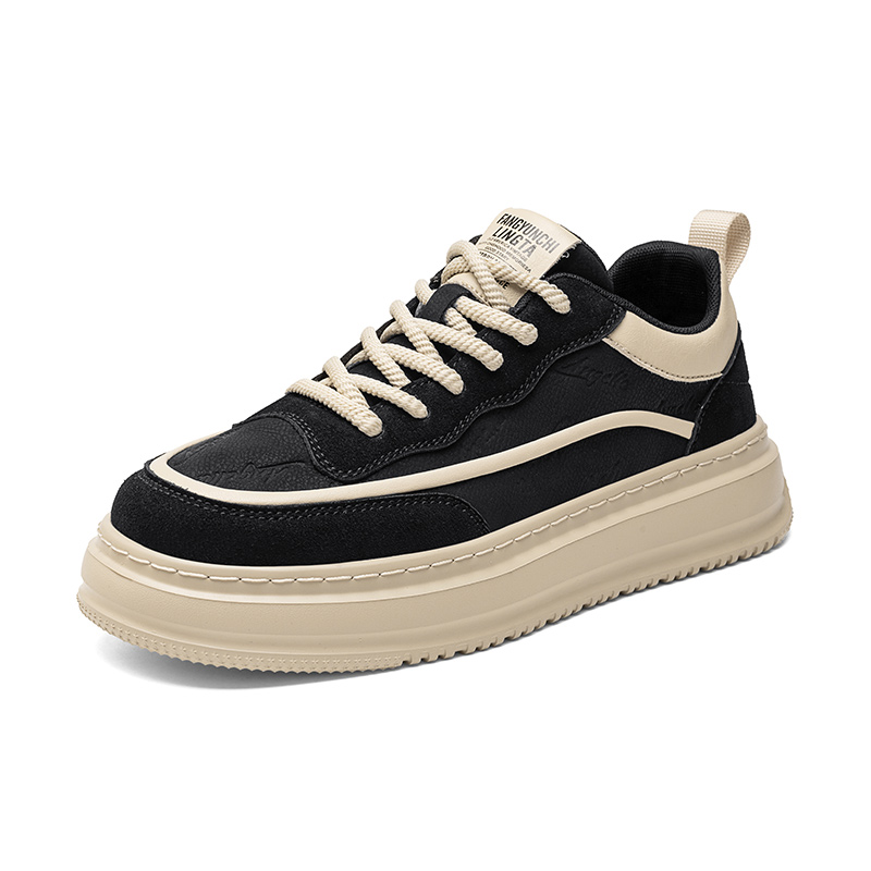 TONYBEAR Скользостойкие износостойкие мужские низкие скейтерские кроссовки Black Apricot, цвет Black Apricot 
TONYBEAR Скользостойкие износостойкие мужские низкие скейтерские кроссовки Black Apricot, цвет Black Apricot