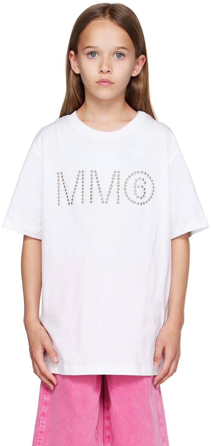 Детская белая футболка MM6 Maison Margiela с шипами, Белый, Детская белая футболка MM6 Maison Margiela с шипами
Детская белая футболка MM6 Maison Margiela с шипами, Белый, Детская белая футболка MM6 Maison Margiela с шипами