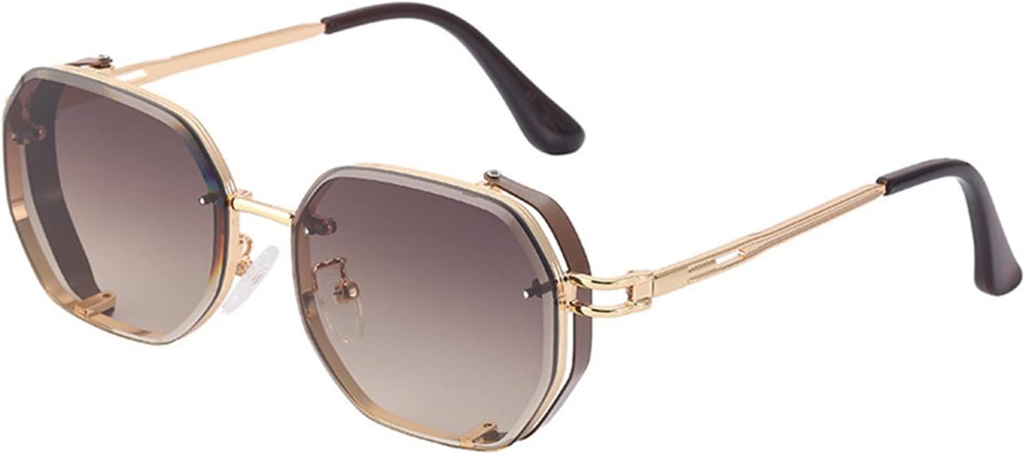 Солнцезащитные очки в стиле панк без оправы, маленькие, для мужчин и женщин, для активного отдыха, уличной фотосъемки, декоративные (Цвет: D, Размер: 1) 2026 года MTZJH, One Color
Солнцезащитные очки в стиле панк без оправы, маленькие, для мужчин и женщин, для активного отдыха, уличной фотосъемки, декоративные (Цвет: D, Размер: 1) 2026 года MTZJH, One Color