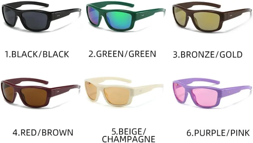 Солнцезащитные очки с защитой UV400 | Маленькая оправа, линзы конфетного цвета | Для женщин и мужчин, для занятий спортом на открытом воздухе и вождения DSVIGF, 05
Солнцезащитные очки с защитой UV400 | Маленькая оправа, линзы конфетного цвета | Для женщин и мужчин, для занятий спортом на открытом воздухе и вождения DSVIGF, 05