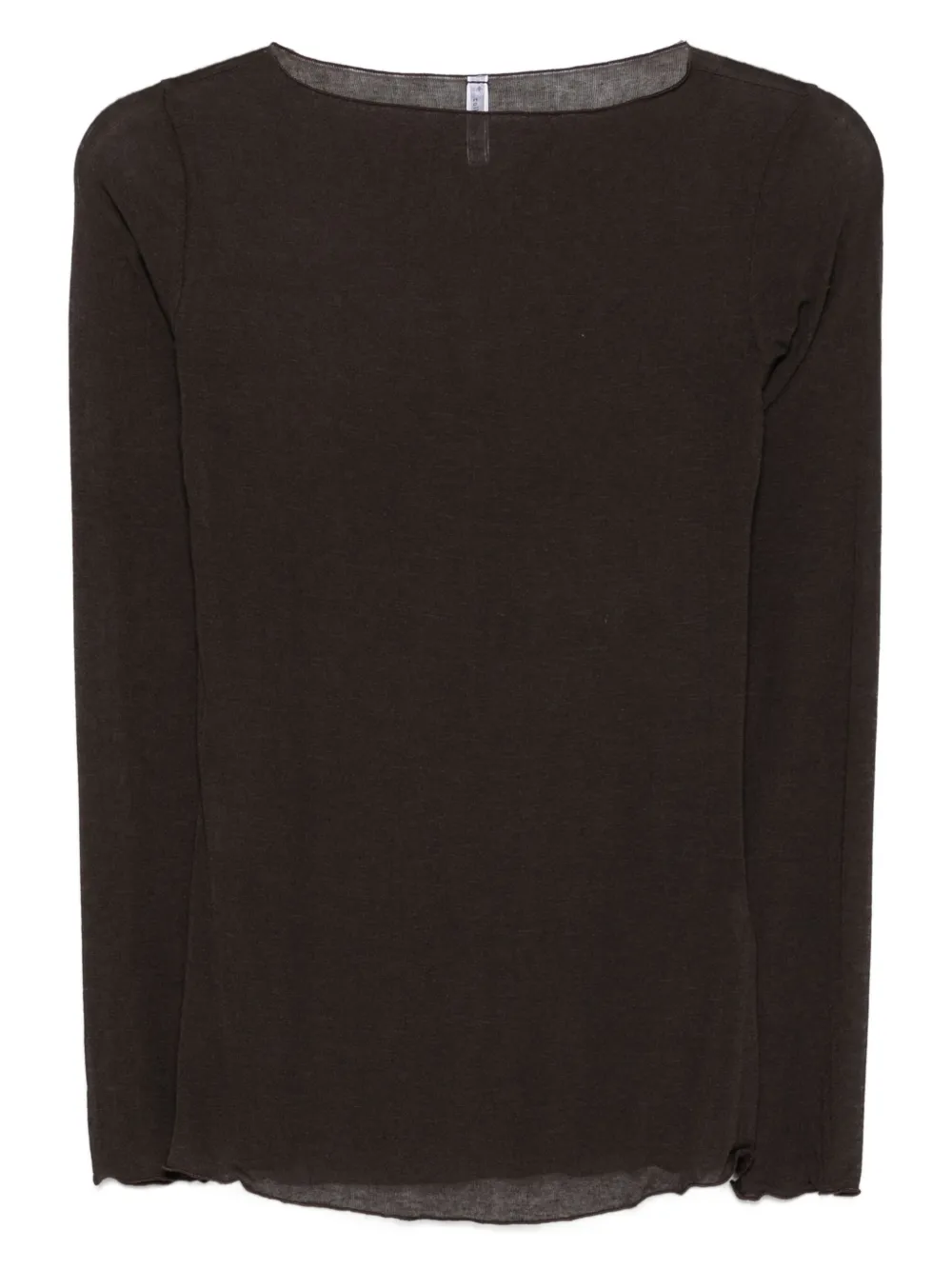 Футболка с вырезом-лодочкой Daniele Fiesoli, коричневый
Футболка с вырезом-лодочкой Daniele Fiesoli, коричневый