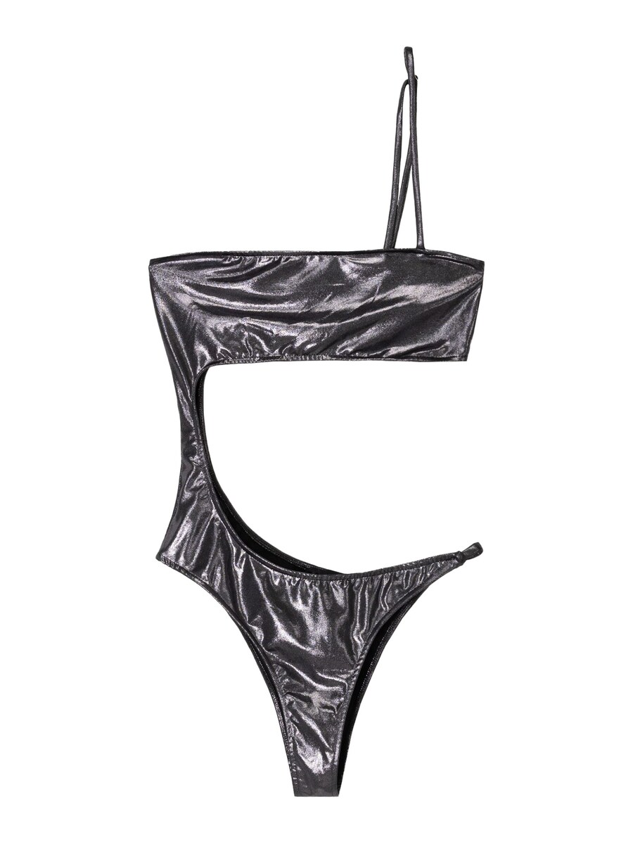 Купальник-бралетт Bershka, серебряный
Купальник-бралетт Bershka, серебряный