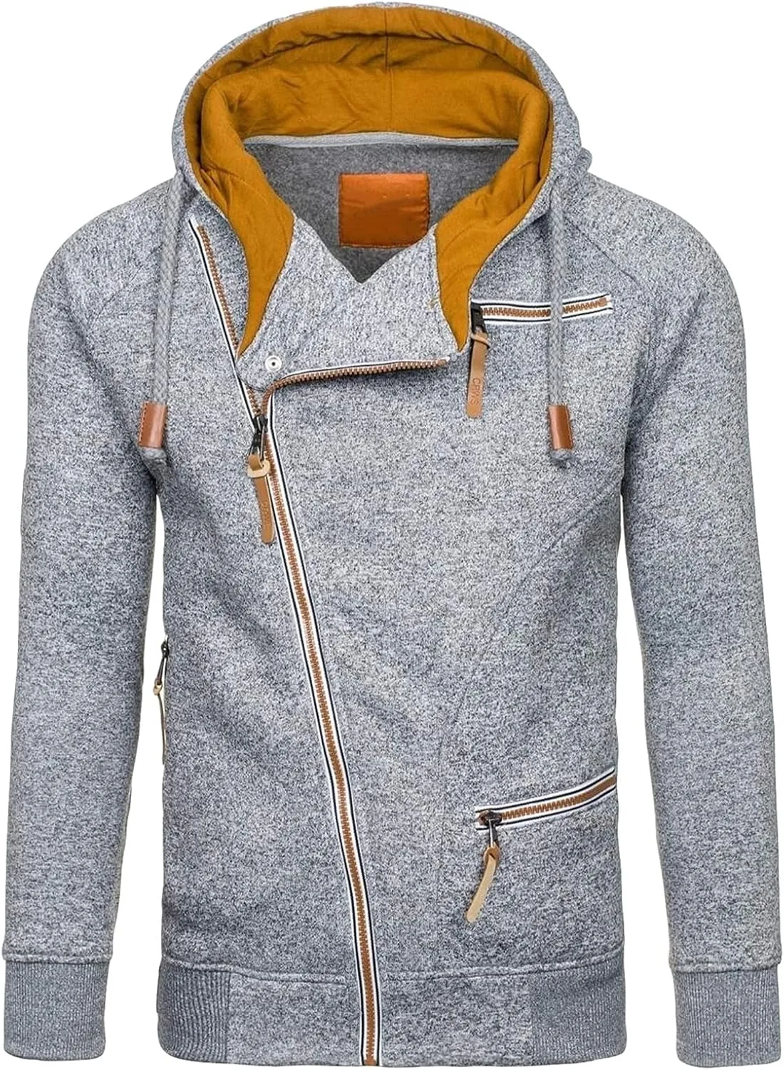 JEsilunmaMY худи с асимметричной молнией, длинным рукавом и капюшоном на шнурке
JEsilunmaMY худи с асимметричной молнией, длинным рукавом и капюшоном на шнурке