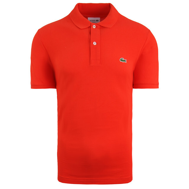 Классическая приталенная мужская рубашка-поло красного цвета Lacoste, красный
Классическая приталенная мужская рубашка-поло красного цвета Lacoste, красный
