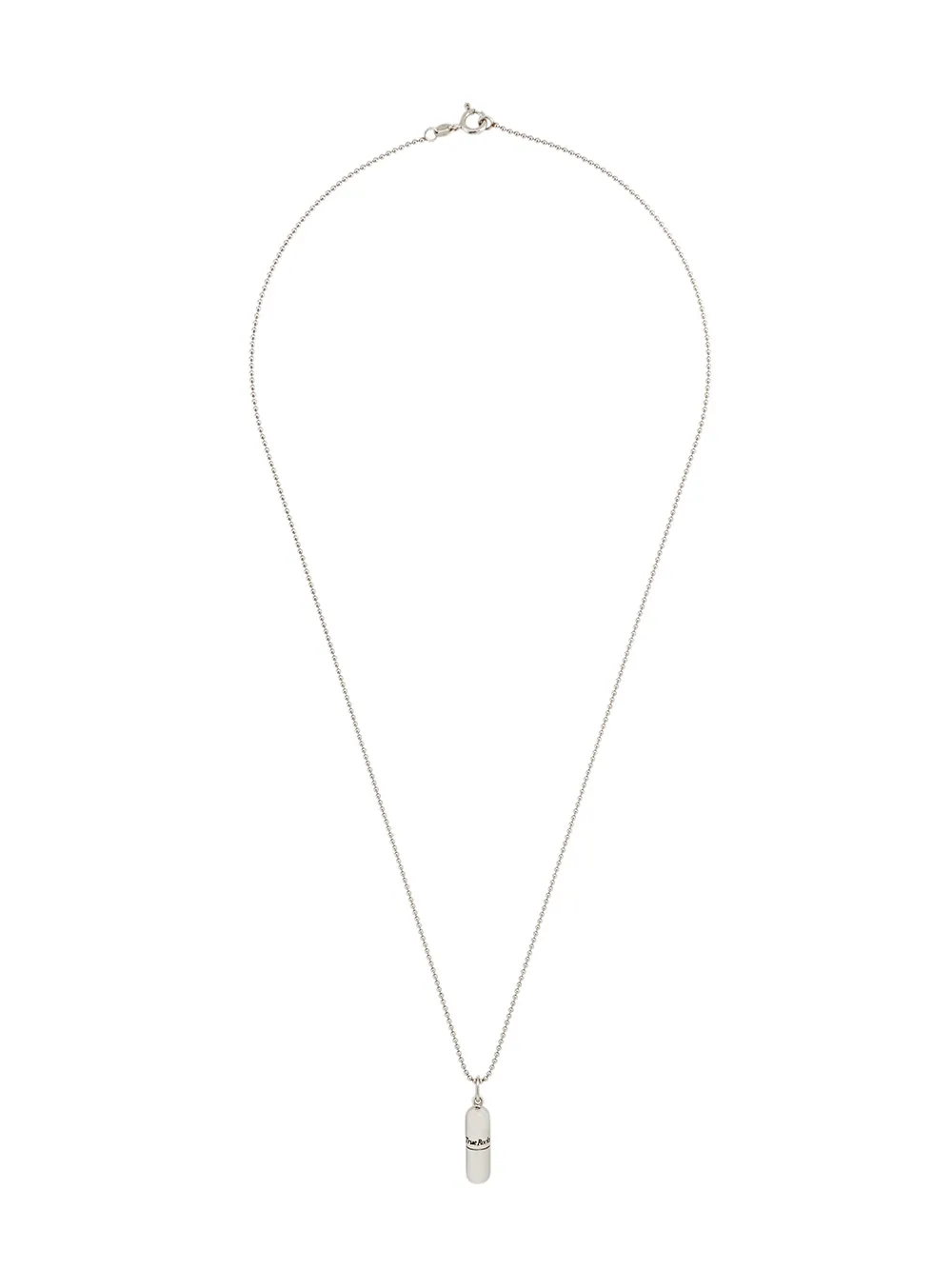 Колье с подвеской в виде пилюли True Rocks, металлик
Колье с подвеской в виде пилюли True Rocks, металлик