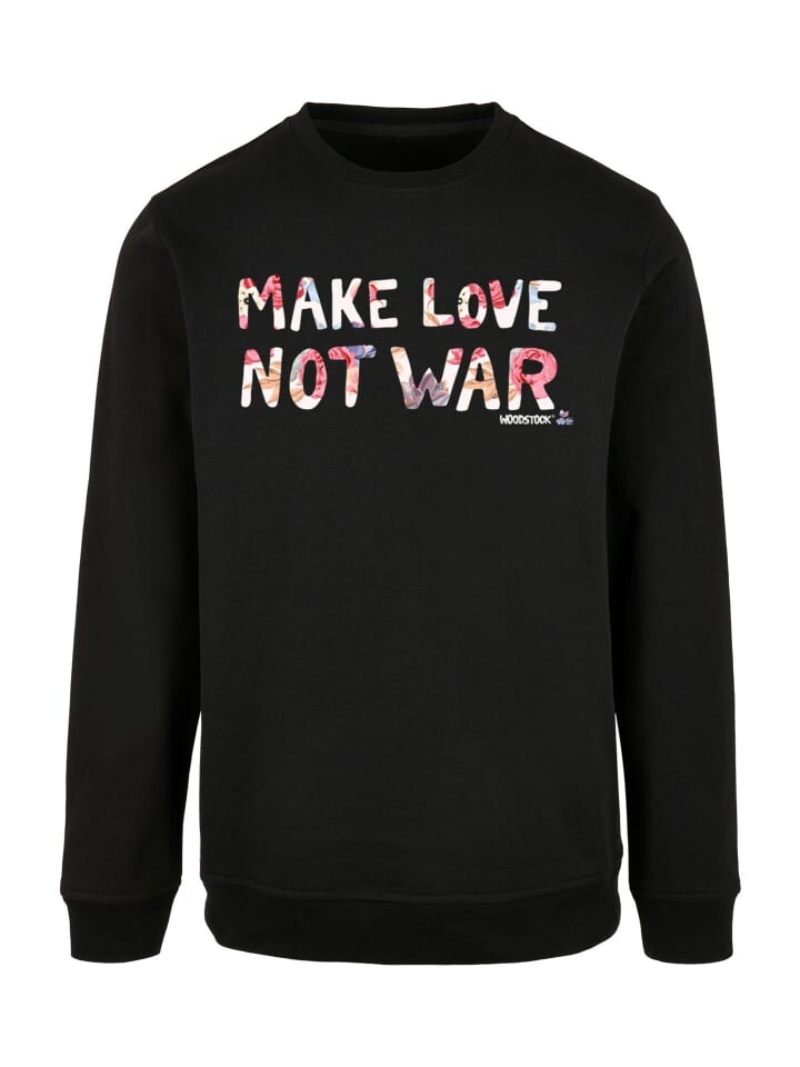 Пуловер F4NT4STIC Sweatshirt Woodstock Music Festival Peace Make Love Not War, черный
Пуловер F4NT4STIC Sweatshirt Woodstock Music Festival Peace Make Love Not War, черный