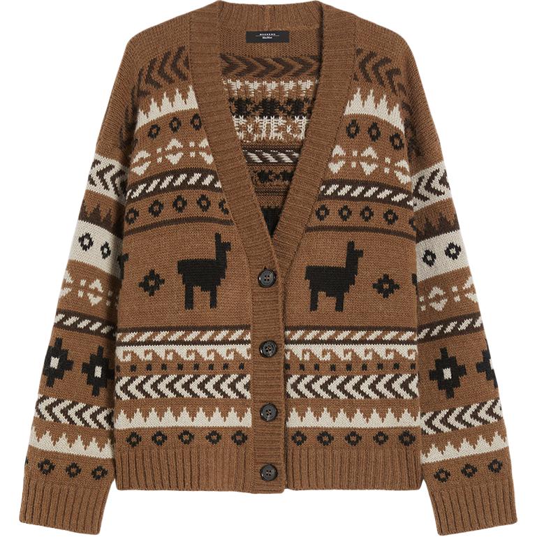 Жаккардовый кардиган Weekend Max Mara Ovatta Weekend Maxmara, camel
Жаккардовый кардиган Weekend Max Mara Ovatta Weekend Maxmara, camel