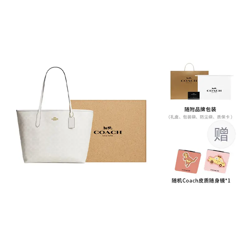 COACH Городская сумка тоут из искусственной кожи
COACH Городская сумка тоут из искусственной кожи