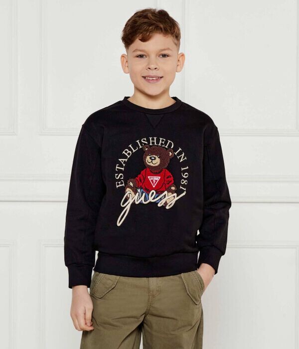 Толстовка детская Guess Oversize, черный
Толстовка детская Guess Oversize, черный