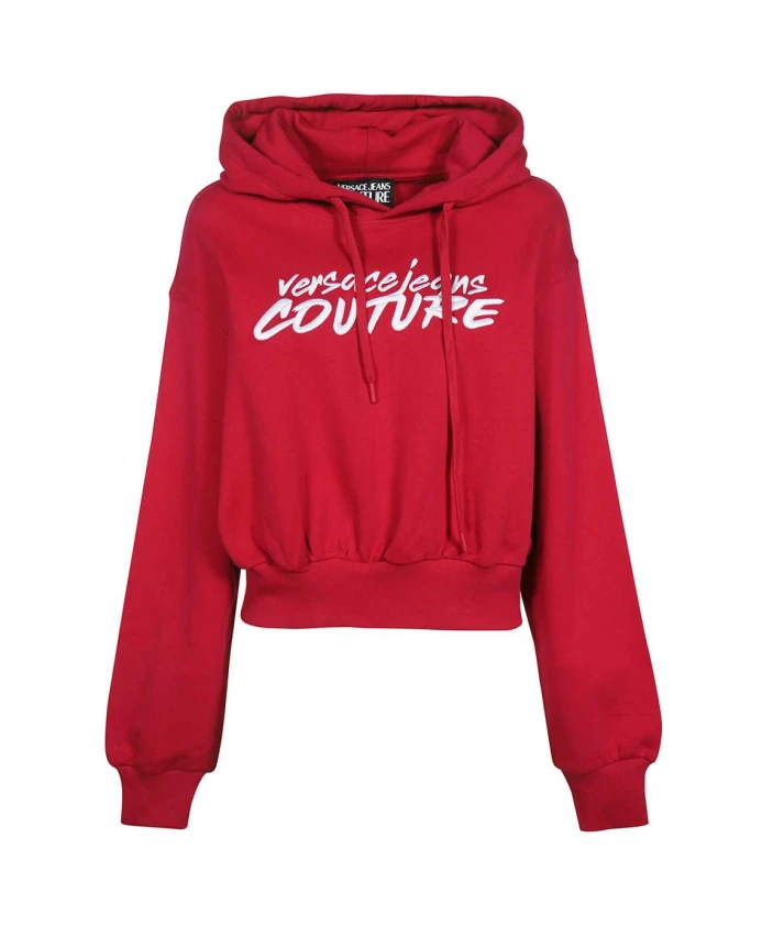 Хлопковая толстовка с вышивкой Versace Jeans Couture, красный
Хлопковая толстовка с вышивкой Versace Jeans Couture, красный