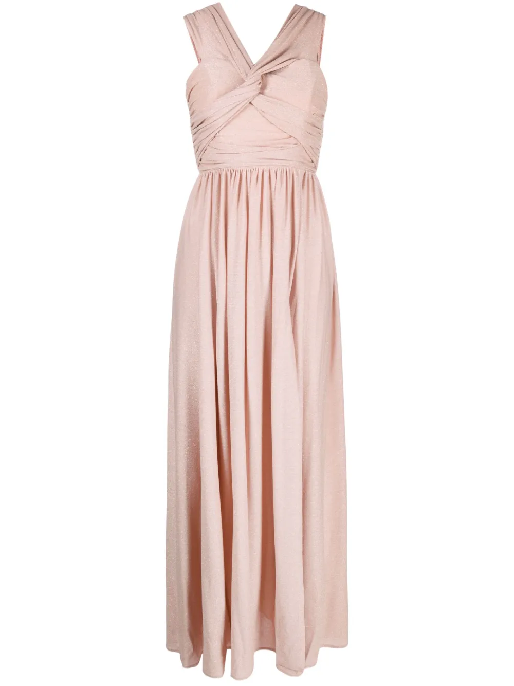 Длинное платье с открытыми плечами и складками Liu Jo, розовый
Длинное платье с открытыми плечами и складками Liu Jo, розовый