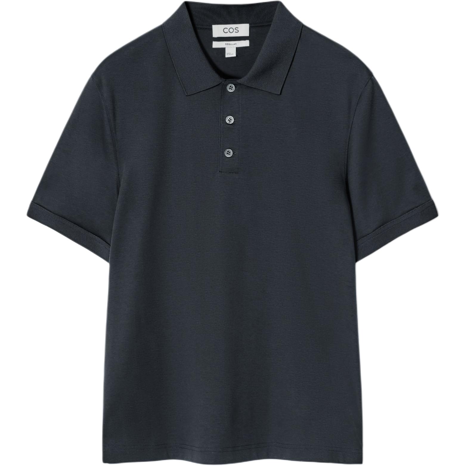 COS Мужская поло темно-синего цвета
COS Мужская поло темно-синего цвета