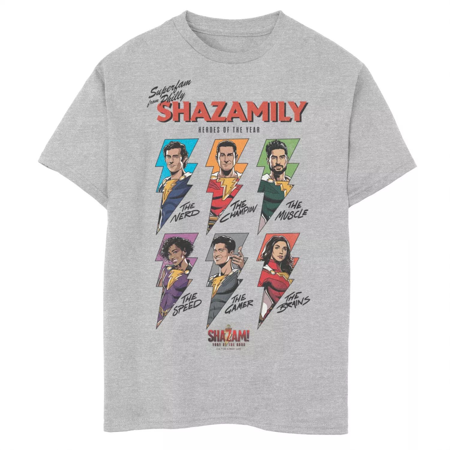 Мальчики 8–20 лет Shazam Fury Of The Gods Футболка Shazamily Of Philly's Licensed Character
Мальчики 8–20 лет Shazam Fury Of The Gods Футболка Shazamily Of Philly's Licensed Character