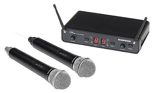 Беспроводная система Samson Concert 288 Dual-Channel UHF Wireless Handheld Mic System - H Band (470-518 MHz)
Беспроводная система Samson Concert 288 Dual-Channel UHF Wireless Handheld Mic System - H Band (470-518 MHz)
