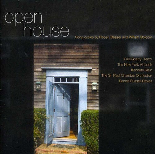 CD диск Bolcom / Davies / st Paul Chamber Orch / Sperry: Open House: Songs By Robert Beaser & William
CD диск Bolcom / Davies / st Paul Chamber Orch / Sperry: Open House: Songs By Robert Beaser & William