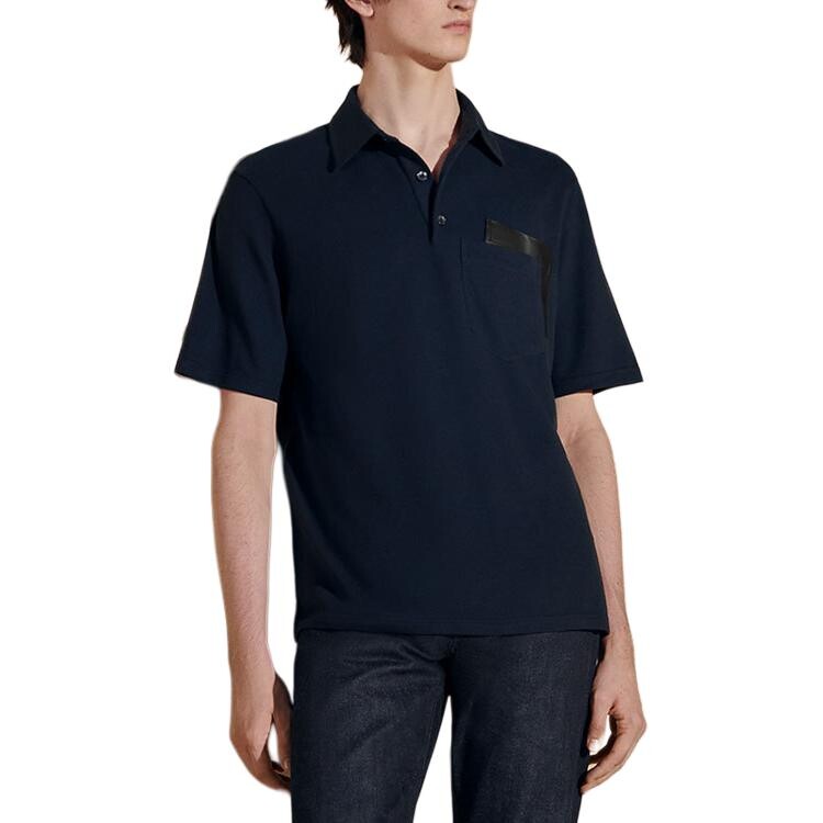 Рубашка поло мужская темно-синяя Hermes, темно-синий
Рубашка поло мужская темно-синяя Hermes, темно-синий