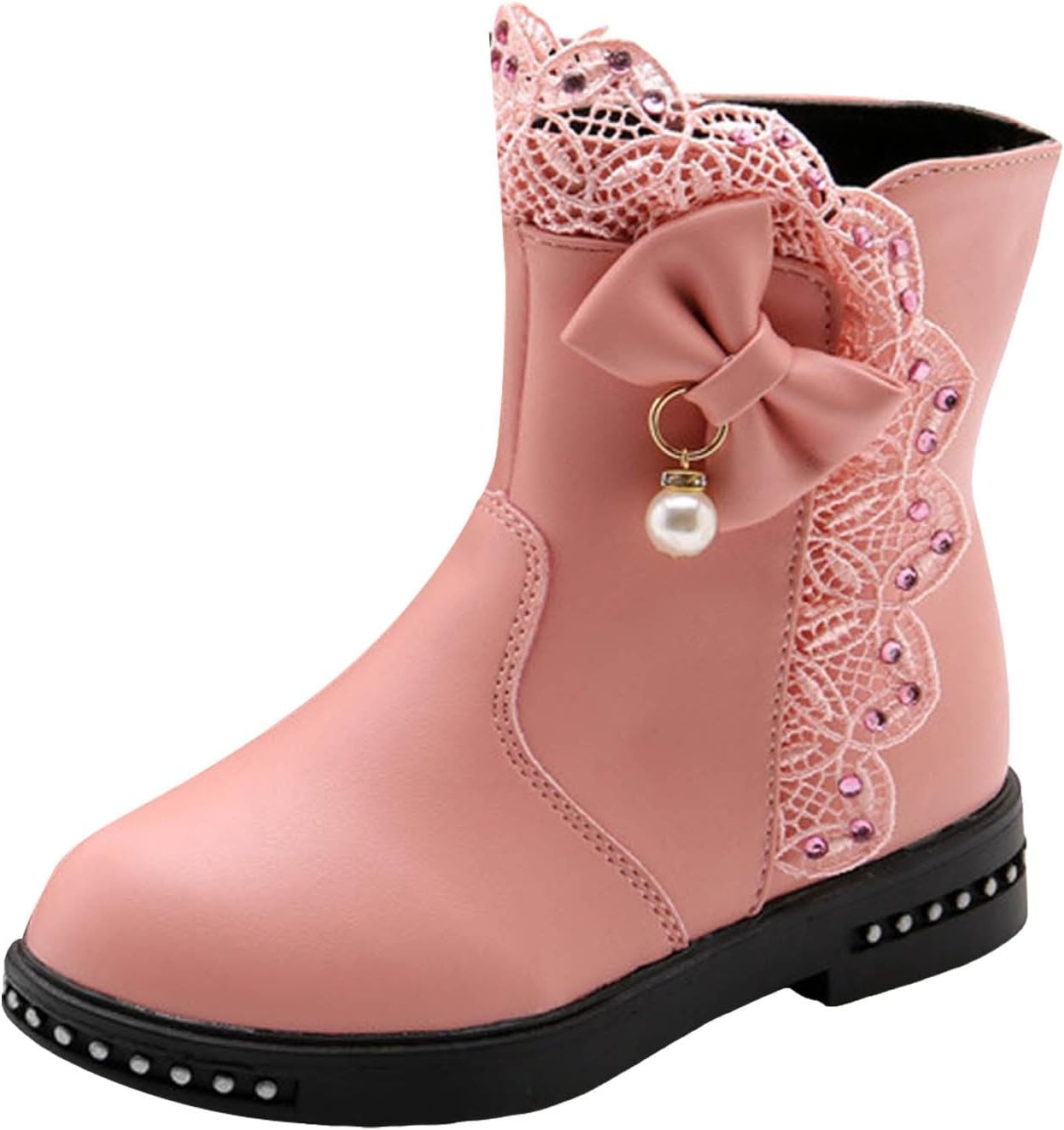 Детские ботинки IWIHMIV для девочек, ботильоны для девочек, детские ботинки с теплой боковой молнией, короткие зимние ботинки для снега, Pink
Детские ботинки IWIHMIV для девочек, ботильоны для девочек, детские ботинки с теплой боковой молнией, короткие зимние ботинки для снега, Pink