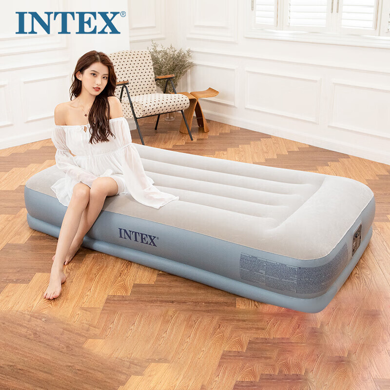 Intex64116 встроенный электрический насос, односпальная надувная кровать, бытовая подушка для обеда и сна, коврик для уличной палатки N
Intex64116 встроенный электрический насос, односпальная надувная кровать, бытовая подушка для обеда и сна, коврик для уличной палатки N