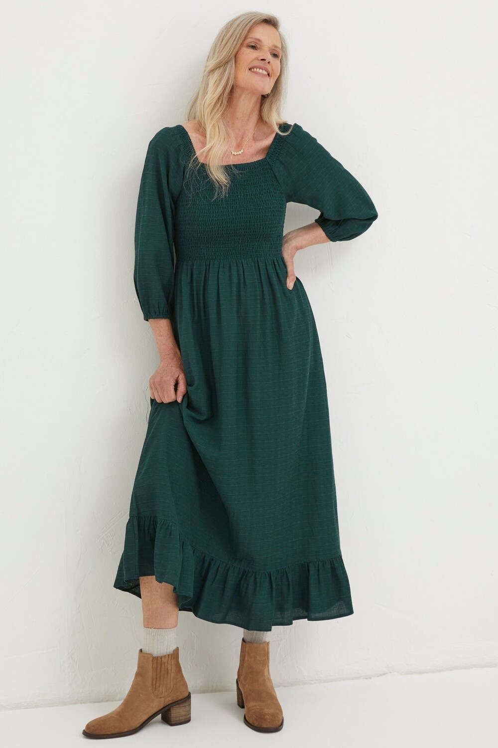 Платье миди Adele Fatface Fat Face, зеленый
Платье миди Adele Fatface Fat Face, зеленый