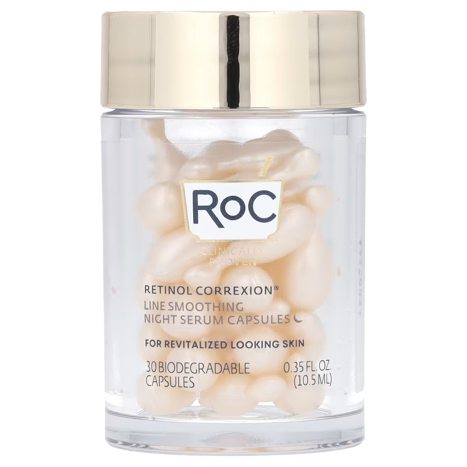 Сыворотка ночная RoC Retinol Correxion Line разглаживающая, 30 биоразлагаемых капсул
Сыворотка ночная RoC Retinol Correxion Line разглаживающая, 30 биоразлагаемых капсул