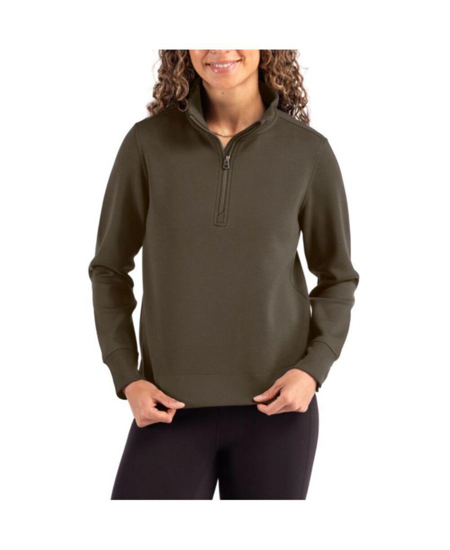 Женская универсальная толстовка Roam Epic Versatility из переработанных материалов с застежкой-молнией до середины груди Cutter & Buck, Poplar
Женская универсальная толстовка Roam Epic Versatility из переработанных материалов с застежкой-молнией до середины груди Cutter & Buck, Poplar