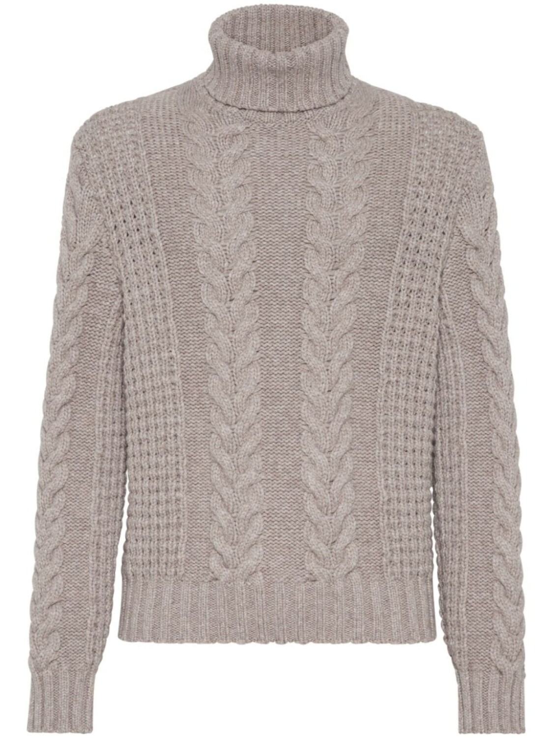 Brunello Cucinelli кашемировый джемпер фактурной вязки, коричневый
Brunello Cucinelli кашемировый джемпер фактурной вязки, коричневый