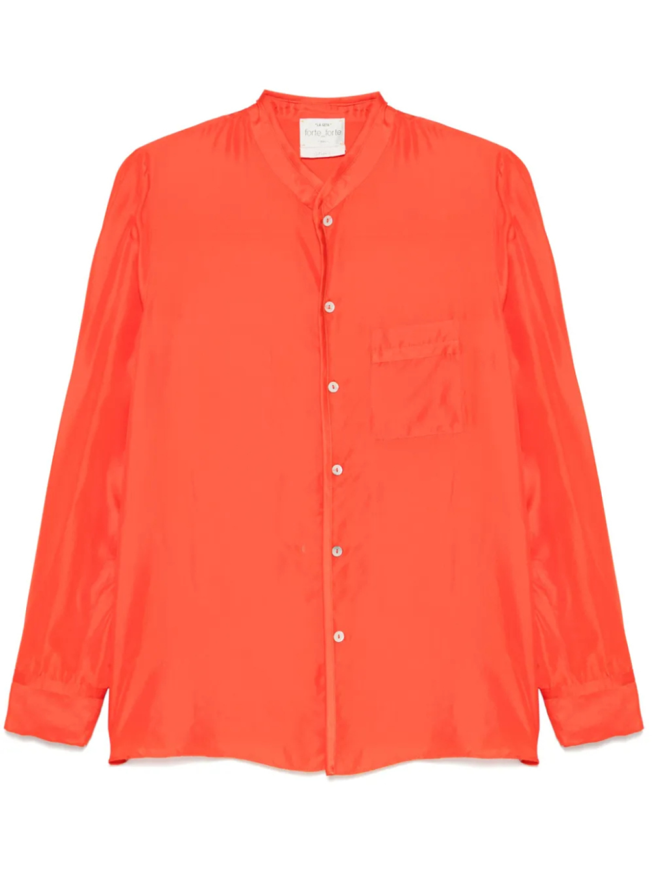 Forte Forte шелковая рубашка, красный 
Forte Forte шелковая рубашка, красный