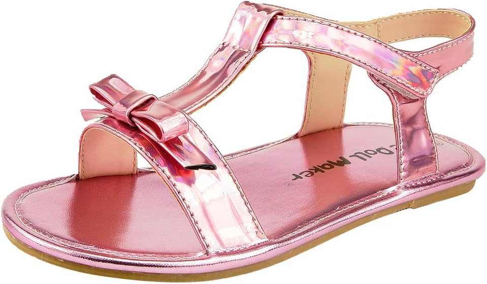 Сандалии с открытым носком и ремешком от The Doll Maker, розовый
Сандалии с открытым носком и ремешком от The Doll Maker, розовый