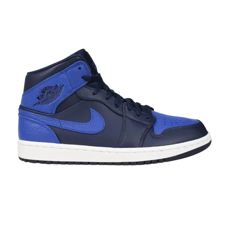 Кроссовки Air Jordan 1 Retro Mid GS 'Obsidian Royal', синий
Кроссовки Air Jordan 1 Retro Mid GS 'Obsidian Royal', синий