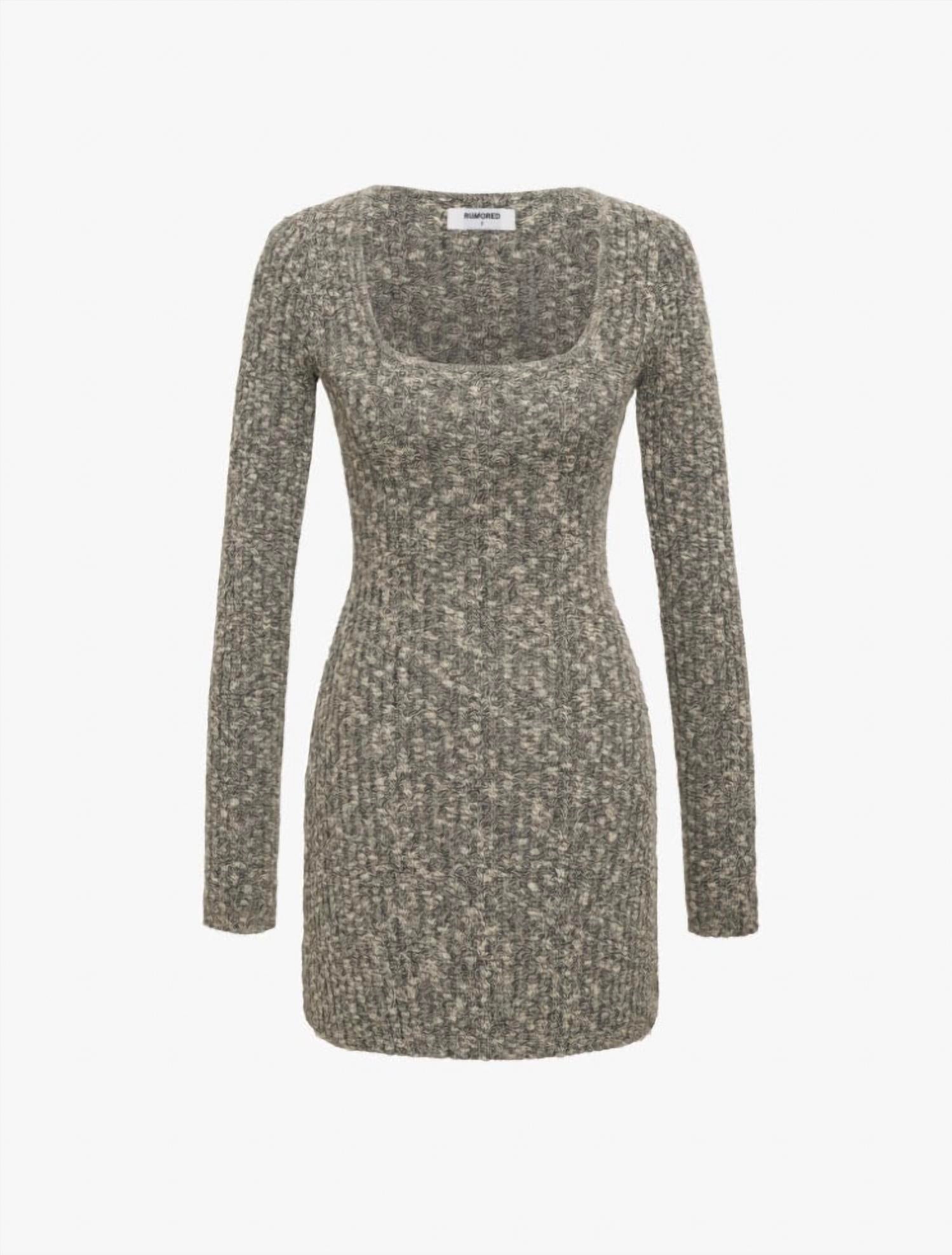 Альпийское мини-платье цвета гранита Rumored, цвет granite
Альпийское мини-платье цвета гранита Rumored, цвет granite