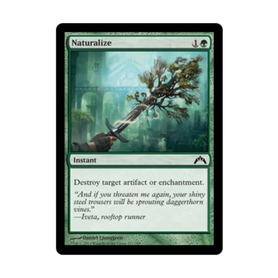 CCG Натурализовать (C) (Фольга), MTG - Gatecrash
CCG Натурализовать (C) (Фольга), MTG - Gatecrash