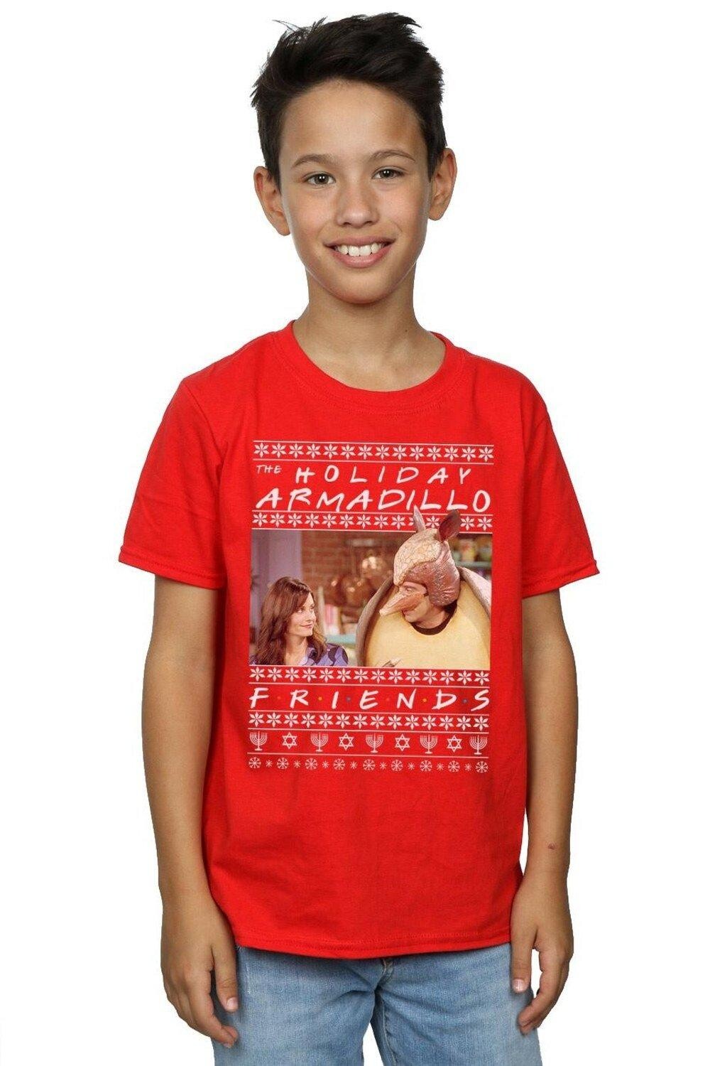 Футболка Fair Isle Holiday Armadillo Friends, красный
Футболка Fair Isle Holiday Armadillo Friends, красный