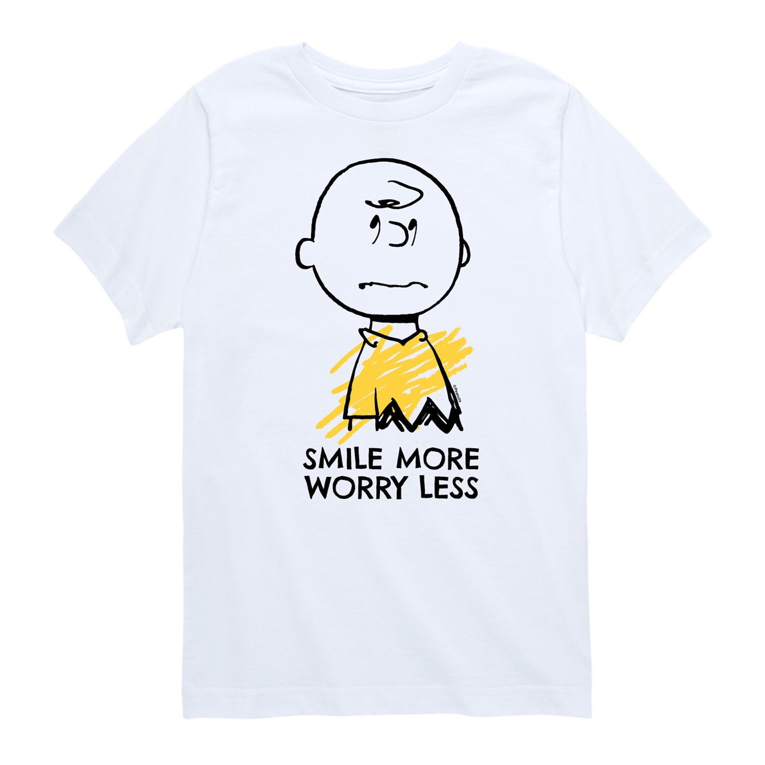 Футболка с рисунком Peanuts для мальчиков 8–20 лет: «Улыбайтесь, больше беспокойтесь, меньше» Licensed Character
Футболка с рисунком Peanuts для мальчиков 8–20 лет: «Улыбайтесь, больше беспокойтесь, меньше» Licensed Character