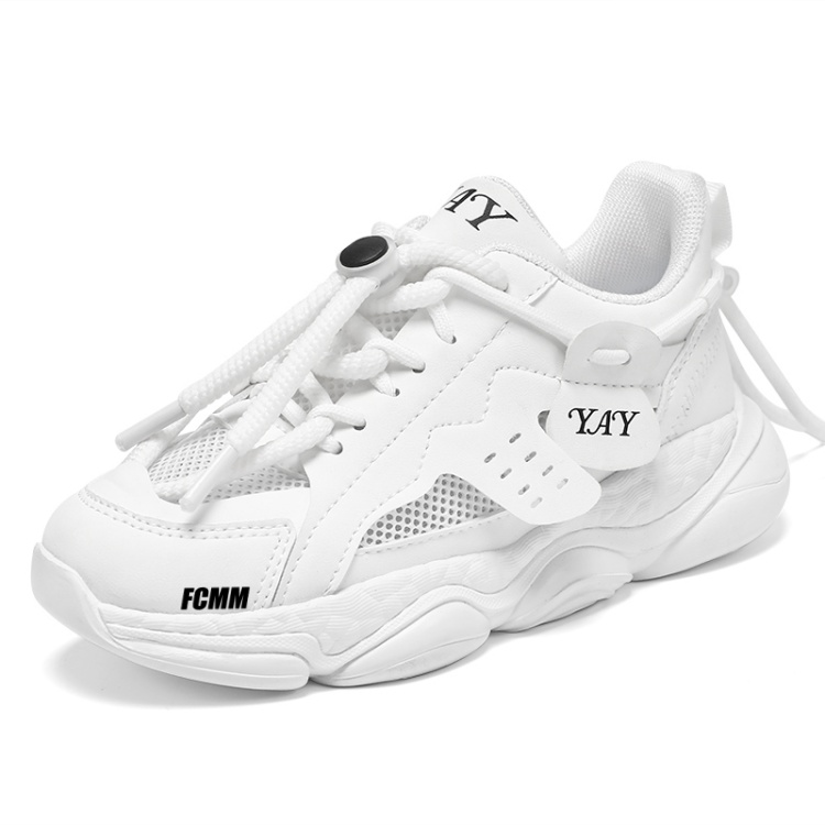 Нескользящие и дышащие низкие повседневные кроссовки для детей FCMM, белый
Нескользящие и дышащие низкие повседневные кроссовки для детей FCMM, белый