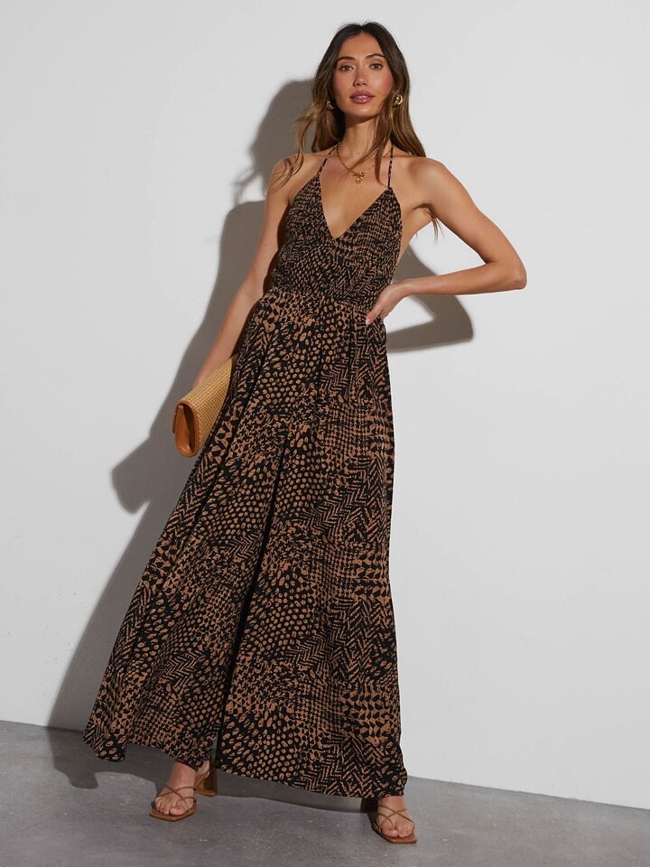 Длинное платье LA Angels, цвет braun/schwarz
Длинное платье LA Angels, цвет braun/schwarz