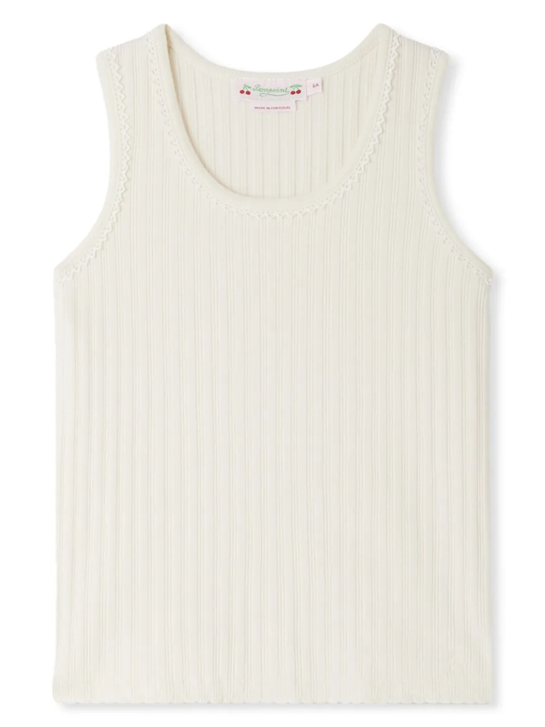 Bonpoint трикотажный топ Edina, белый
Bonpoint трикотажный топ Edina, белый
